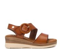 XTI - Sandale Femme Camel - Chaussures confortables et polyvalentes - Mode décontractée - Modèle 14394401 (Taille39)