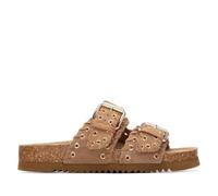 XTI - Sandale Femme Camel - Chaussures Confortables et polyvalentes - Mode décontractée - Modèle 14507301 (Taille36)