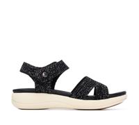 XTI - Sandale Femme Noir - Chaussures Confortables et polyvalentes - Mode décontractée - Modèle 14515601 (Taille38)