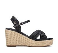 XTI - Sandale Femme Noir - Chaussures confortables et polyvalentes - Mode décontractée - Modèle 14545102 (Taille40)