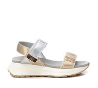 XTI - Sandale Femme Or - Chaussures Confortables et polyvalentes - Mode décontractée - Modèle 14387405 (Taille39)