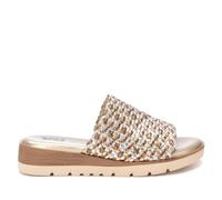 XTI - Sandale Femme Or - Chaussures confortables et polyvalentes - Mode décontractée - Modèle 14388101 (Taille39)