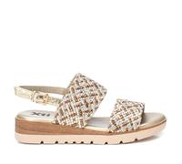 XTI - Sandale Femme Or - Chaussures confortables et polyvalentes - Mode décontractée - Modèle 14394801 (Taille40)