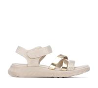 XTI - Sandale Fille Beige - Chaussures Confortables et polyvalentes - Mode décontractée - Modèle 15307401 (Taille37)