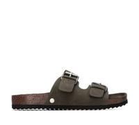 XTI - Sandale Homme Khaki - Chaussures confortables et polyvalentes - Mode décontractée - Modèle 14580404 (Taille41)