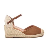 XTI - Sandales à talons compensés Femme Camel - Chaussures confortables et polyvalentes - Mode décontractée - Modèle 14074604 (Taille36)