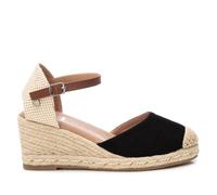 XTI - Sandales à talons compensés Femme Noir - Chaussures confortables et polyvalentes - Mode décontractée - Modèle 14074606 (Taille38)