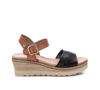 Xti - Sandales ? Talon - Marron Et Noire - 40