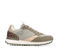 XTI - Sneakers Femme Khaki - Chaussures Confortables et polyvalentes - Mode décontractée - Modèle 14416103 (Taille39)