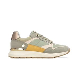 XTI - Sneakers Femme Khaki - Chaussures Confortables et polyvalentes - Mode décontractée - Modèle 14520202 (Taille40)