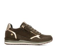 XTI - Sneakers Femme Khaki - Chaussures Confortables et polyvalentes - Mode décontractée - Modèle 14636806 (Taille40)
