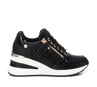 XTI - Sneakers Femme Noir - Chaussures Confortables et polyvalentes - Mode décontractée - Modèle 14307101 (Taille37)