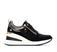 XTI - Sneakers Femme Noir - Chaussures Confortables et polyvalentes - Mode décontractée - Modèle 14437702 (Taille36)