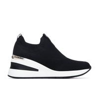XTI - Sneakers Femme Noir - Chaussures Confortables et polyvalentes - Mode décontractée - Modèle 14510002 (Taille39)