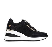XTI - Sneakers Femme Noir - Chaussures Confortables et polyvalentes - Mode décontractée - Modèle 14544702 (Taille38)