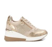 XTI - Sneakers Femme Or - Chaussures Confortables et polyvalentes - Mode décontractée - Modèle 14371702 (Taille39)