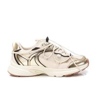XTI - Sneakers Femme Or - Chaussures Confortables et polyvalentes - Mode décontractée - Modèle 14405202 (Taille37)