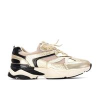 XTI - Sneakers Femme Or - Chaussures Confortables et polyvalentes - Mode décontractée - Modèle 14465303 (Taille37)