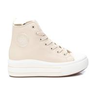 XTI - Sneakers Fille Beige - Chaussures confortables et polyvalentes - Mode décontractée - Modèle 15106502 (Taille33)