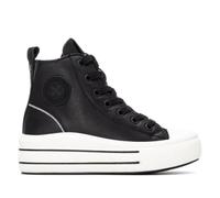XTI - Sneakers Fille Noir - Chaussures Confortables et polyvalentes - Mode décontractée - Modèle 15129701 (Taille31)