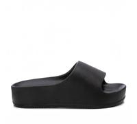 XTI - Tongs Femme Noir - Chaussures confortables et polyvalentes - Mode décontractée - Modèle 14390004 (Taille41)