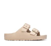 XTI - Tongs Fille Beige - Chaussures confortables et polyvalentes - Mode décontractée - Modèle 15314201 (Taille34)