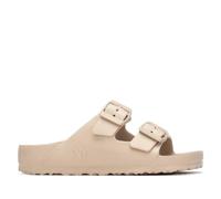 XTI - Tongs Fille Beige - Chaussures confortables et polyvalentes - Mode décontractée - Modèle 15314201 (Taille37)