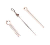 XTINKOPW 1 Jeu d'aiguilles de Montre 12,5 * 12 * 8 mm, Lumineuses, Vertes, argentées, dorées, for mouvements NH35, NH36A, 7S26, 7S36, 4R35 et 4R3. Accessoires for Montres(Rose Gold)