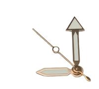 XTINKOPW 1 Jeu d'aiguilles de Montre Lumineuses Argent/Pistolet/Or Rose/Or Vert for NH35 NH36 NH38 NH39 NH70 NH72, Accessoires Mouvement(Rose Gold)