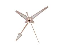 XTINKOPW 1 Jeu d'aiguilles de Rechange GS 4 Pointers NH34A GMT for mouvements NH34, NH35, NH36, 4R34, 4R35, 4R36 et 7002(Rose Gold)