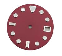 XTINKOPW Aiguilles de Montre Lumineuses Vertes de 28,5 mm for Mouvement NH35 NH35A, Couronne 3 Heures, Couronne 3,8 Heures, pièces de Montre(F)