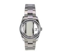 XTINKOPW Boîtier de Montre 36 mm 40 mm, Bracelet en Acier Inoxydable 316L, Couronne vissée for Mouvement NH35 NH36 NH34 8215, Verre Oyster(Glass Cover 2,36mm NH35 NH36)