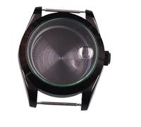 XTINKOPW Boîtier de Montre 40 mm, 1 pièce, Compatible avec Les Montres NH35, NH36, ETA2836, 2824, Miyota 8205, 8215, 821A, Mingzhu DG2813, 3804, Verre(B,Fits NH35-NH36)
