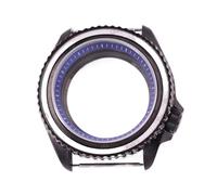 XTINKOPW Boîtier de Montre 41 mm, Noir/Bleu/Bleu Ciel/Blanc/Vert/Marron, Anneau de chapitre for Mouvement NH35 NH36, Couronne 3,8 mm, Verre(A1)