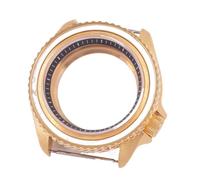 XTINKOPW Boîtier de Montre 41 mm, Noir/Bleu/Bleu Ciel/Blanc/Vert/Marron, Anneau de chapitre for Mouvement NH35 NH36, Couronne 3,8 mm, Verre(B5)