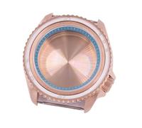 XTINKOPW Boîtier de Montre 41 mm, Noir/Bleu/Bleu Ciel/Blanc/Vert/Marron, Anneau de chapitre for Mouvement NH35 NH36, Couronne 3,8 mm, Verre(D2)