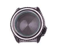 XTINKOPW Boîtier de Montre 41 mm, Noir/Bleu/Bleu Ciel/Blanc/Vert/Marron, Anneau de chapitre for Mouvement NH35 NH36, Couronne 3,8 mm, Verre(A6)