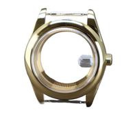 XTINKOPW Boîtier de Montre de Luxe 40 mm 36 mm, 1 pièce, pièces for NH35 NH36 NH38 4R36 Miyota 8215, Cadran 28,5 mm(Glass Cover 1,40mm nh35 nh36)