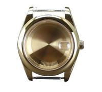 XTINKOPW Boîtier de Montre de Luxe 40 mm 36 mm, 1 pièce, pièces for NH35 NH36 NH38 4R36 Miyota 8215, Cadran 28,5 mm(Solid Cover 1,36mm nh35 nh36)