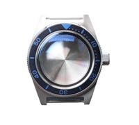 XTINKOPW Boîtier de Montre de plongée Vintage 62MAS 40 mm, Verre à Bulles, Compatible avec Les mouvements NH34 NH35/36/38, Cadran 28,5 mm(Aluminum Bezel 18)