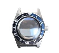 XTINKOPW Boîtier de Montre de plongée Vintage 62MAS 40 mm, Verre à Bulles, Compatible avec Les mouvements NH34 NH35/36/38, Cadran 28,5 mm(Aluminum Bezel 4)
