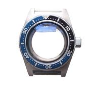 XTINKOPW Boîtier de Montre de plongée Vintage 62MAS 40 mm, Verre à Bulles, Compatible avec Les mouvements NH34 NH35/36/38, Cadran 28,5 mm(Aluminum Bezel 13)