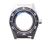 XTINKOPW Boîtier de Montre de plongée Vintage 62MAS 40 mm, Verre à Bulles, Compatible avec Les mouvements NH34 NH35/36/38, Cadran 28,5 mm(Steel Bezel 3)