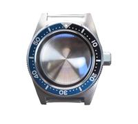 XTINKOPW Boîtier de Montre de plongée Vintage 62MAS 40 mm, Verre à Bulles, Compatible avec Mouvement NH34 NH35/36, Cadran 28,5 mm(Aluminum Bezel 10)