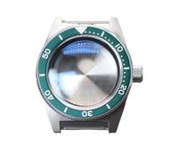 XTINKOPW Boîtier de Montre de plongée Vintage 62MAS 40 mm, Verre à Bulles, Compatible avec Mouvement NH34 NH35/36, Cadran 28,5 mm(Aluminum Bezel 23)