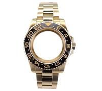 XTINKOPW Boîtier de Montre en Acier Inoxydable 40 mm, Bracelet en Verre for NH35, Mouvement NH34, NH35, NH36, 8215, 2824, Cadran 28,5 mm, Lunette 120 clics, GMT(Glass Cover 4,ETA 2824 PT5000)