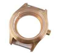 XTINKOPW Boîtier de Montre en Verre Saphir 39 mm for Mouvement NH35 NH36 ETA2824 2836 PT5000 Miyota8205 8215 DG 2813 3804(Rose Gold,39MM NH35 NH36)