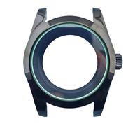 XTINKOPW Boîtier de Montre for Homme 39 mm, Cadran Lumineux, 10 Bars, Acier Inoxydable, Compatible avec Les modèles NH34, NH35, NH36, Accessoires(Case 4)