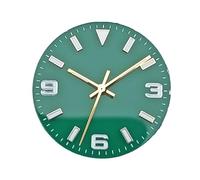 XTINKOPW Boîtier de Montre for Homme 39 mm, Cadran Lumineux, 10 Bars, Acier Inoxydable, Compatible avec Les modèles NH34, NH35, NH36, Accessoires(Dial 1)