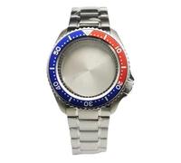 XTINKOPW Boîtier de Montre SKX007 de 42 mm avec Anneau de chapitre for Mouvement NH35 NH36 4R35 7S26, Verre Saphir, Accessoires de Montre(NO.06)